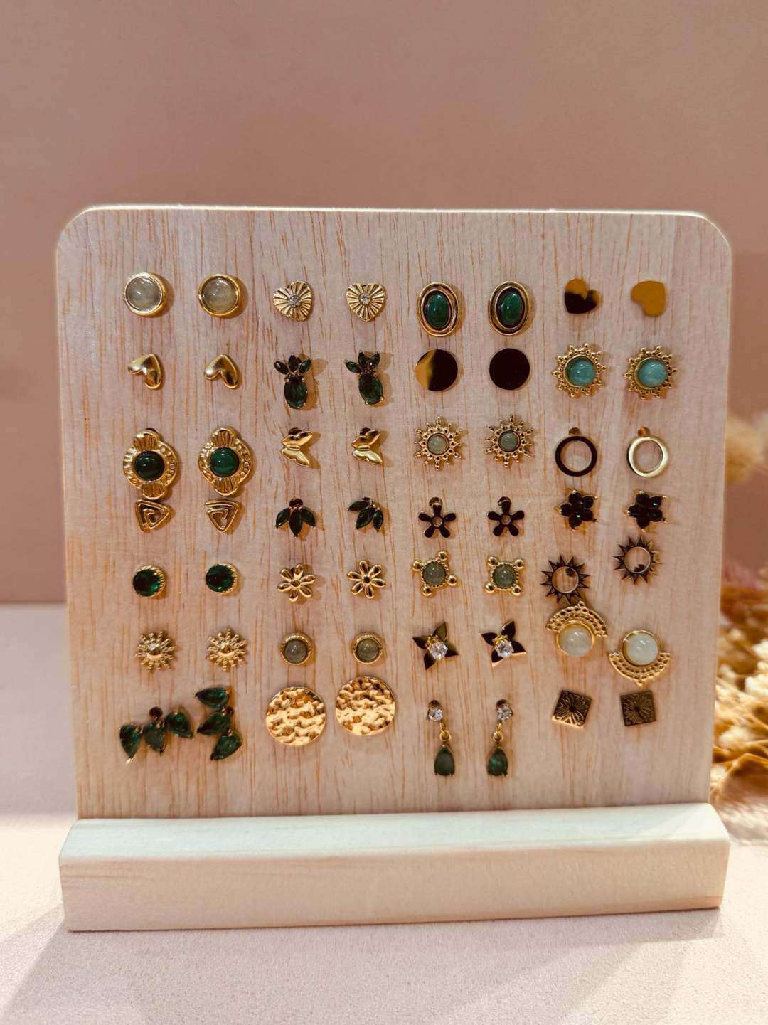 Grossiste MAISON OKAMI - Boucles d'oreilles assorties en acier inoxydable