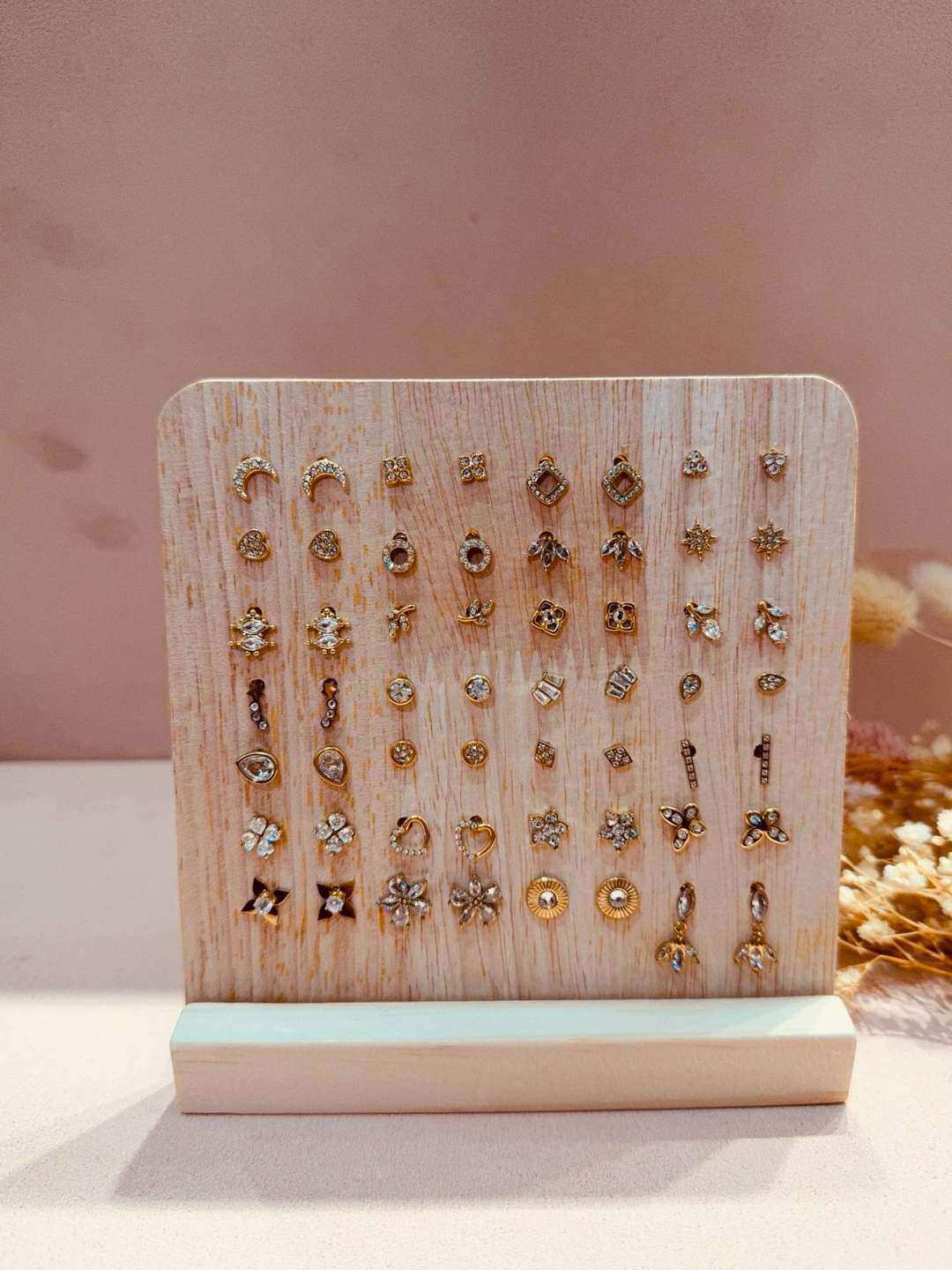 Grossiste MAISON OKAMI - Boucles d'oreilles variées en acier inoxydable - Lots créatifs