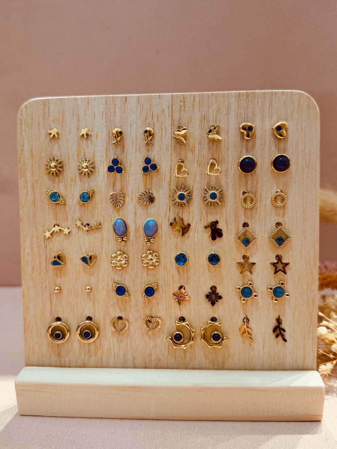 Grossiste MAISON OKAMI - Boucles d'oreilles assorties en acier inoxydable