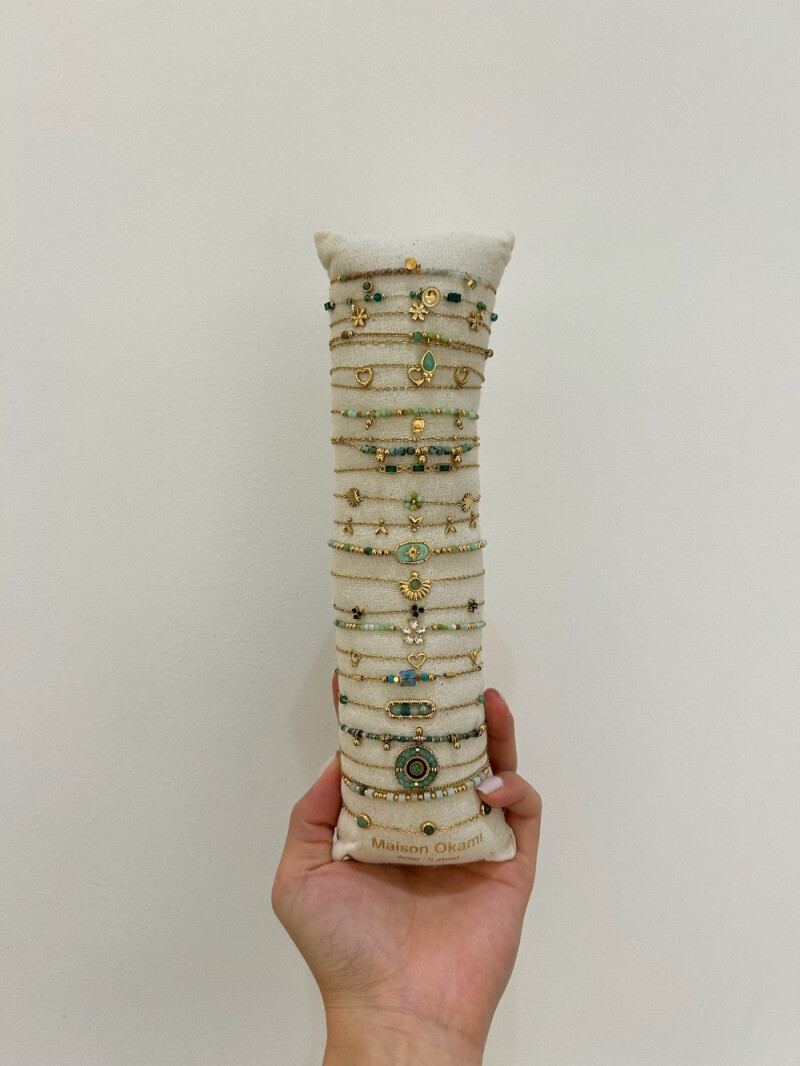 Grossiste MAISON OKAMI - Bracelets en Acier Inoxydable - Style Bohème avec Motifs Élégants