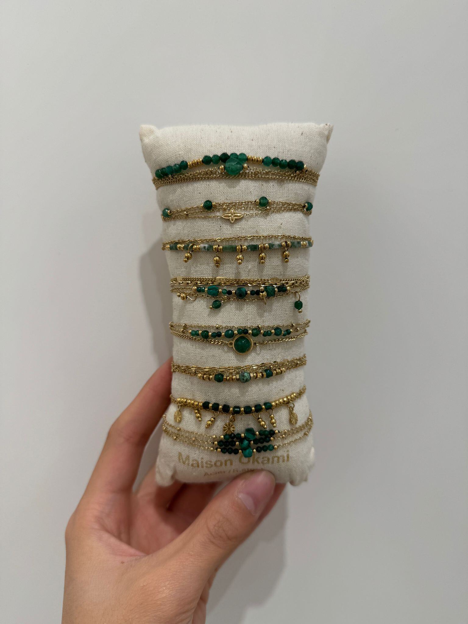 Grossiste MAISON OKAMI - Bracelets en Acier Inoxydable avec Motifs Variés et Fermoirs Pratiques