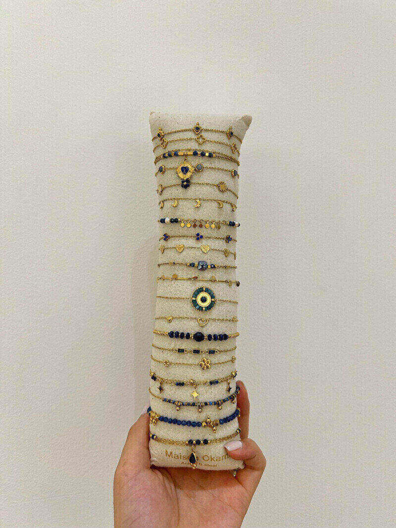 Mayorista MAISON OKAMI - Pulseras de Acero Inoxidable con Diseños Variados