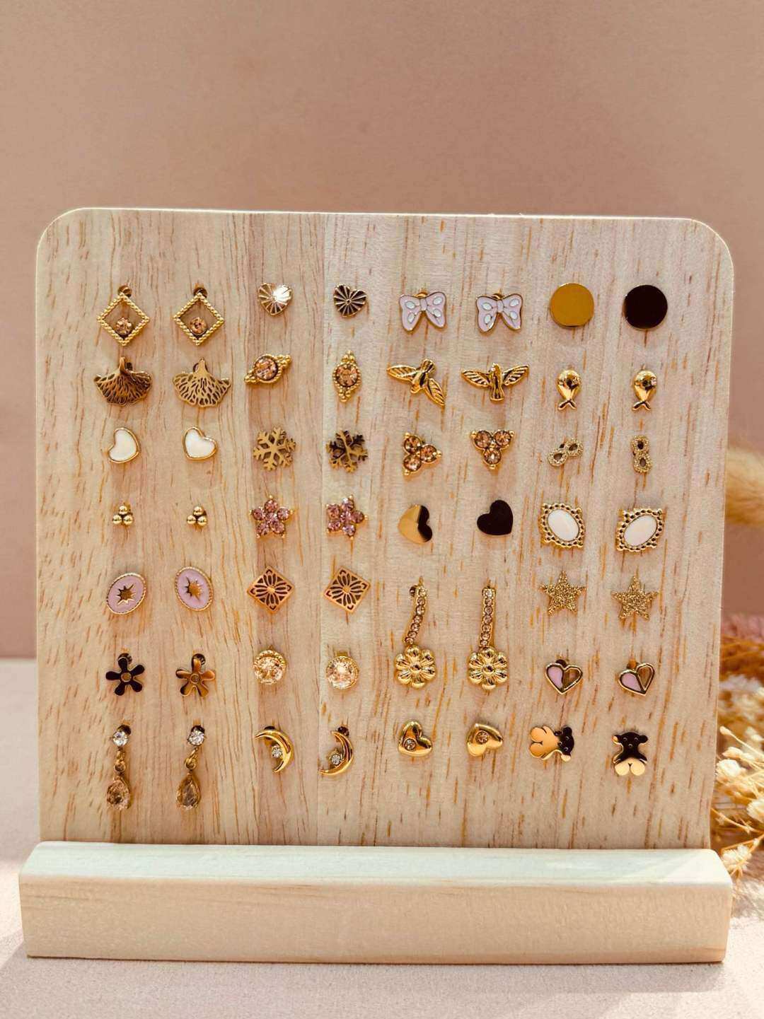 Grossiste MAISON OKAMI - Boucles d'oreilles assorties en acier inoxydable