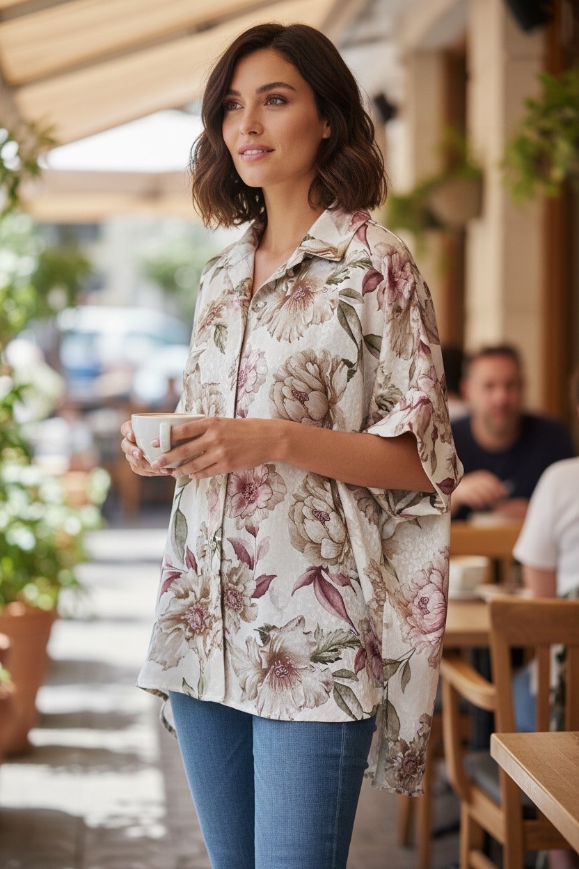 Grossista MAISON-X - CAMICIA FANTASIA