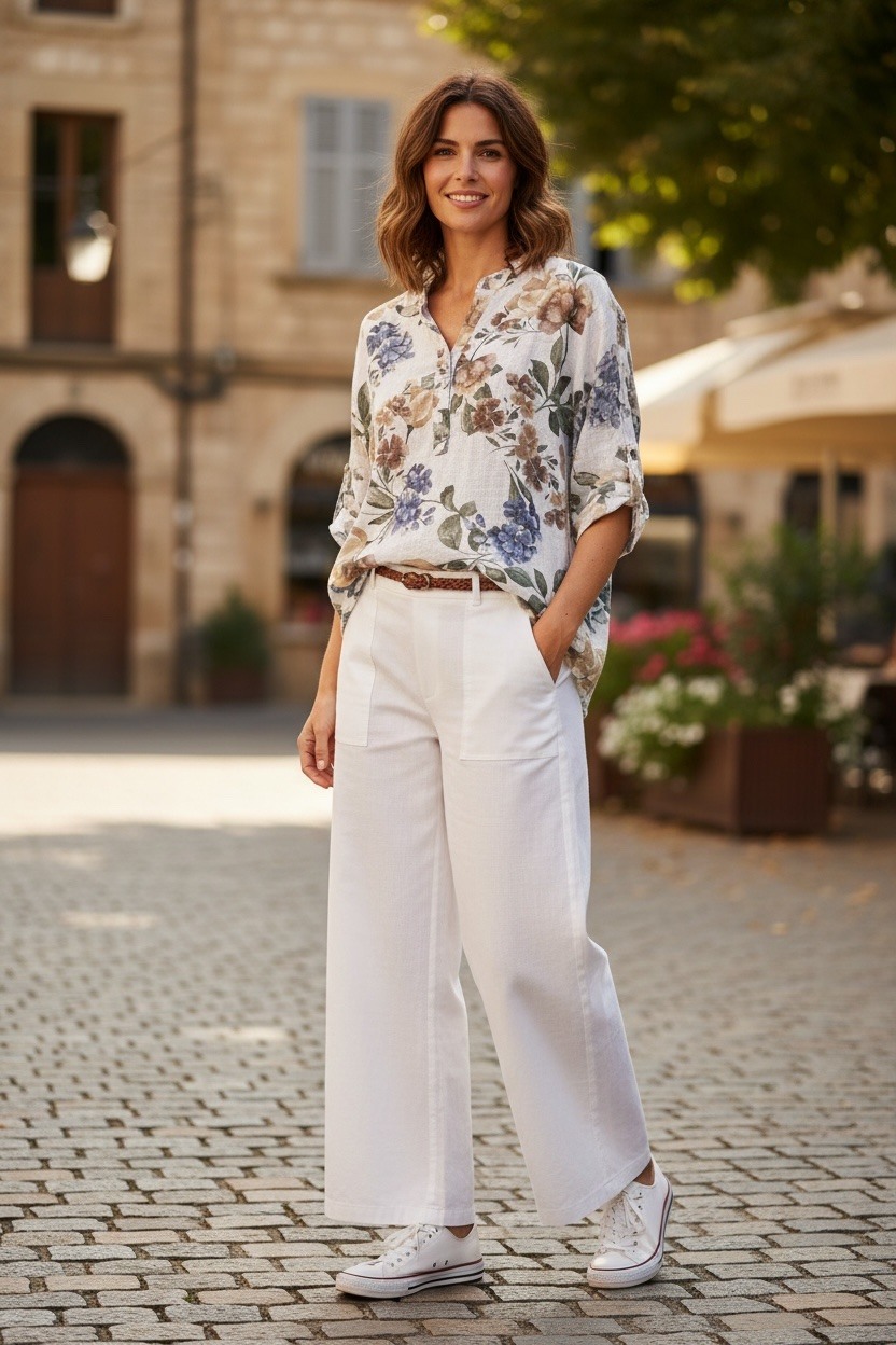 Wholesaler MAISON-X - FLORAL PRINT SHIRT