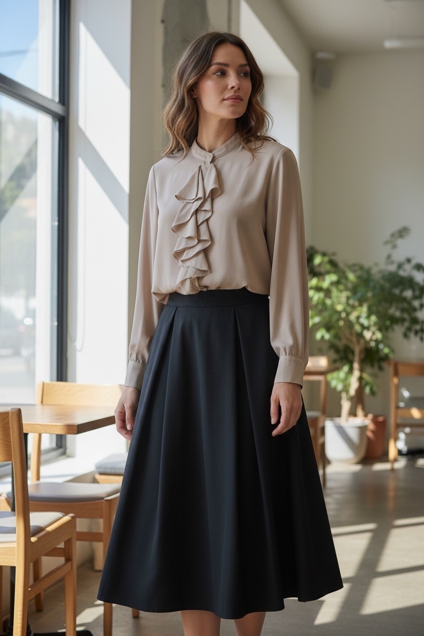 Grossiste MAISON-X - CHEMISE FLUFLU À VOLANTS