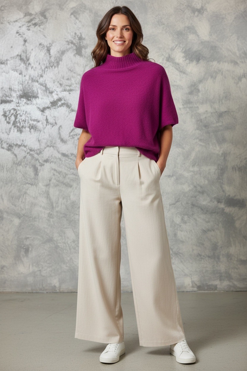 Wholesaler MAISON-X - Half-sleeve turtleneck sweaters
