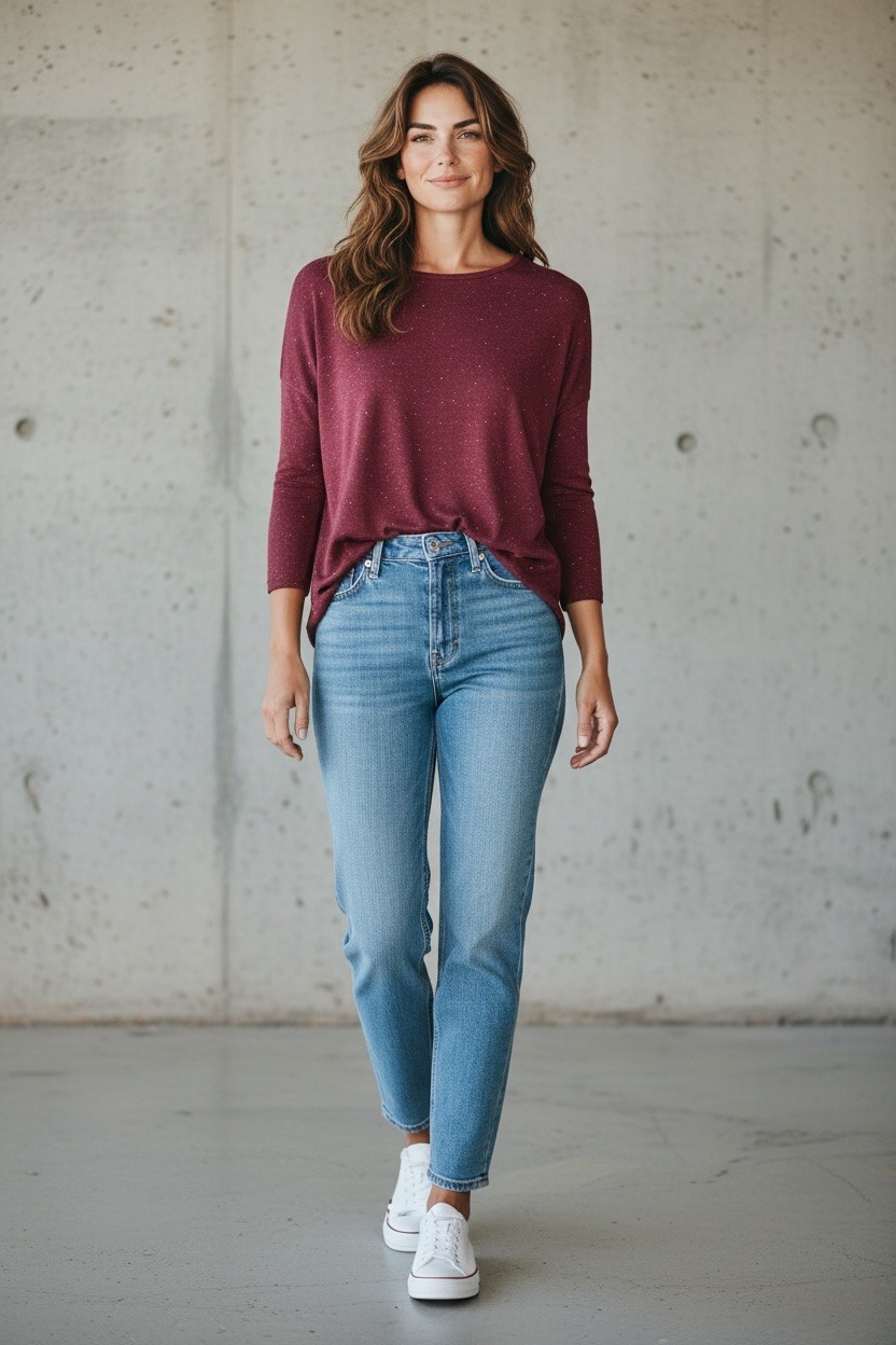 Wholesaler MAISON-X - CREW NECK SWEATER WITH SEQUINS