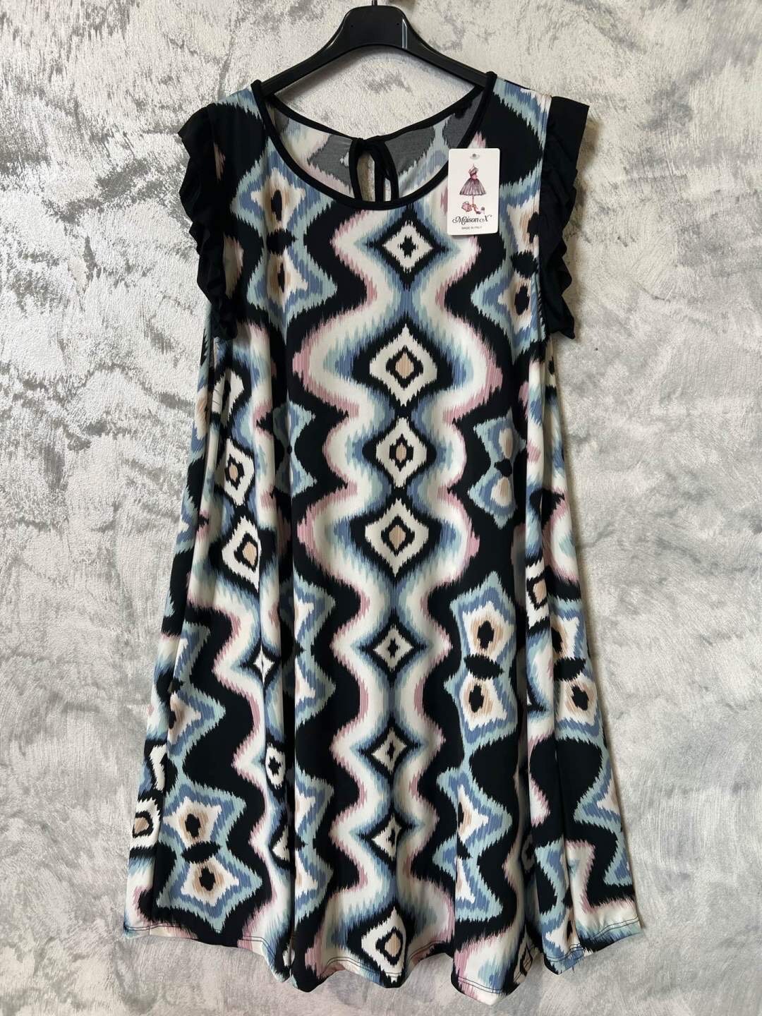 Mayorista MAISON-X - VESTIDO SIN MANGAS ESTAMPADO