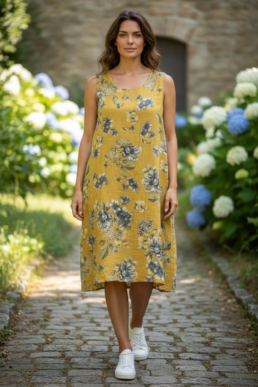 Mayorista MAISON-X - VESTIDO ESTAMPADO FLORAL