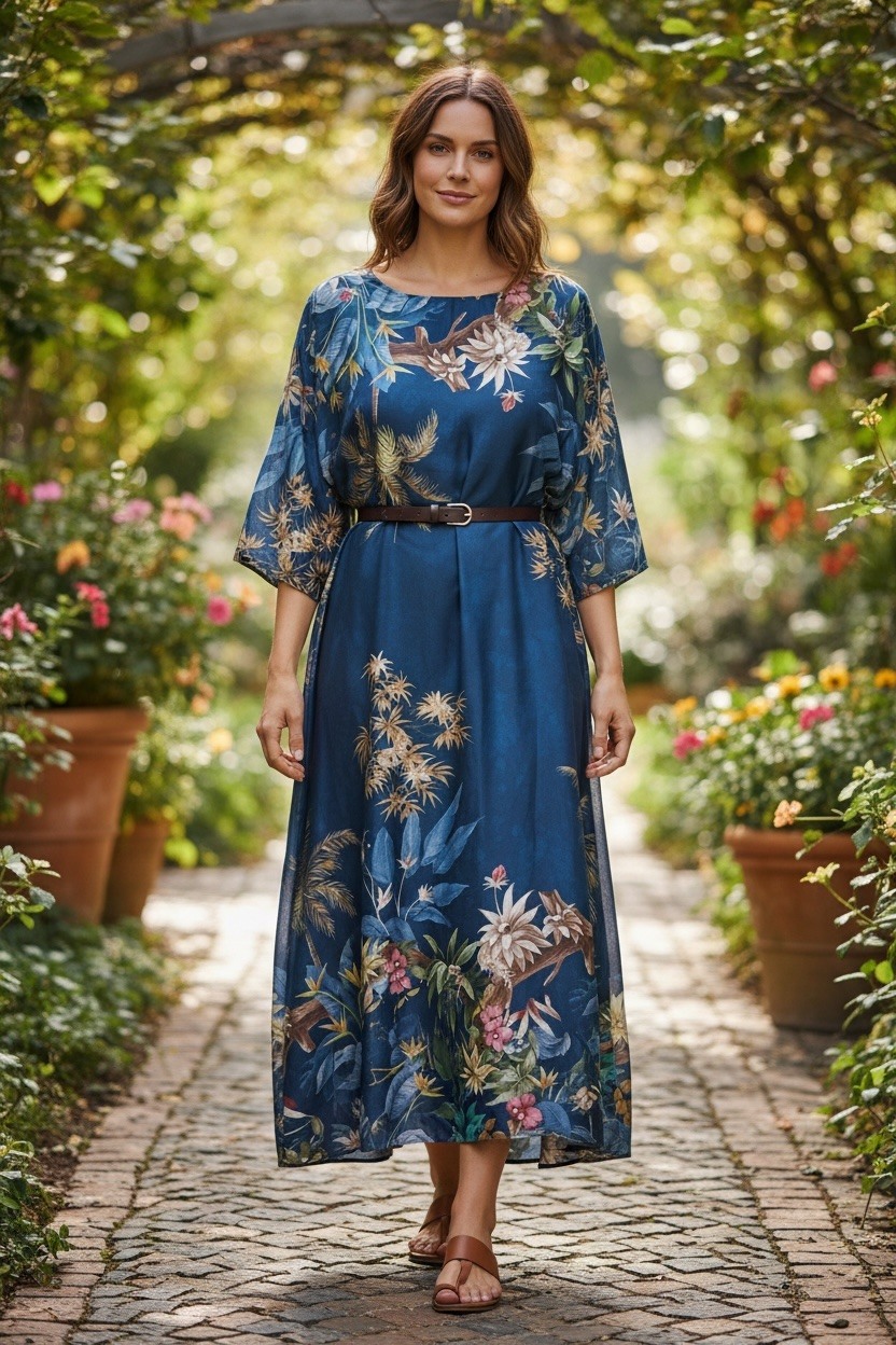 Wholesaler MAISON-X - FLORAL PRINT DRESS
