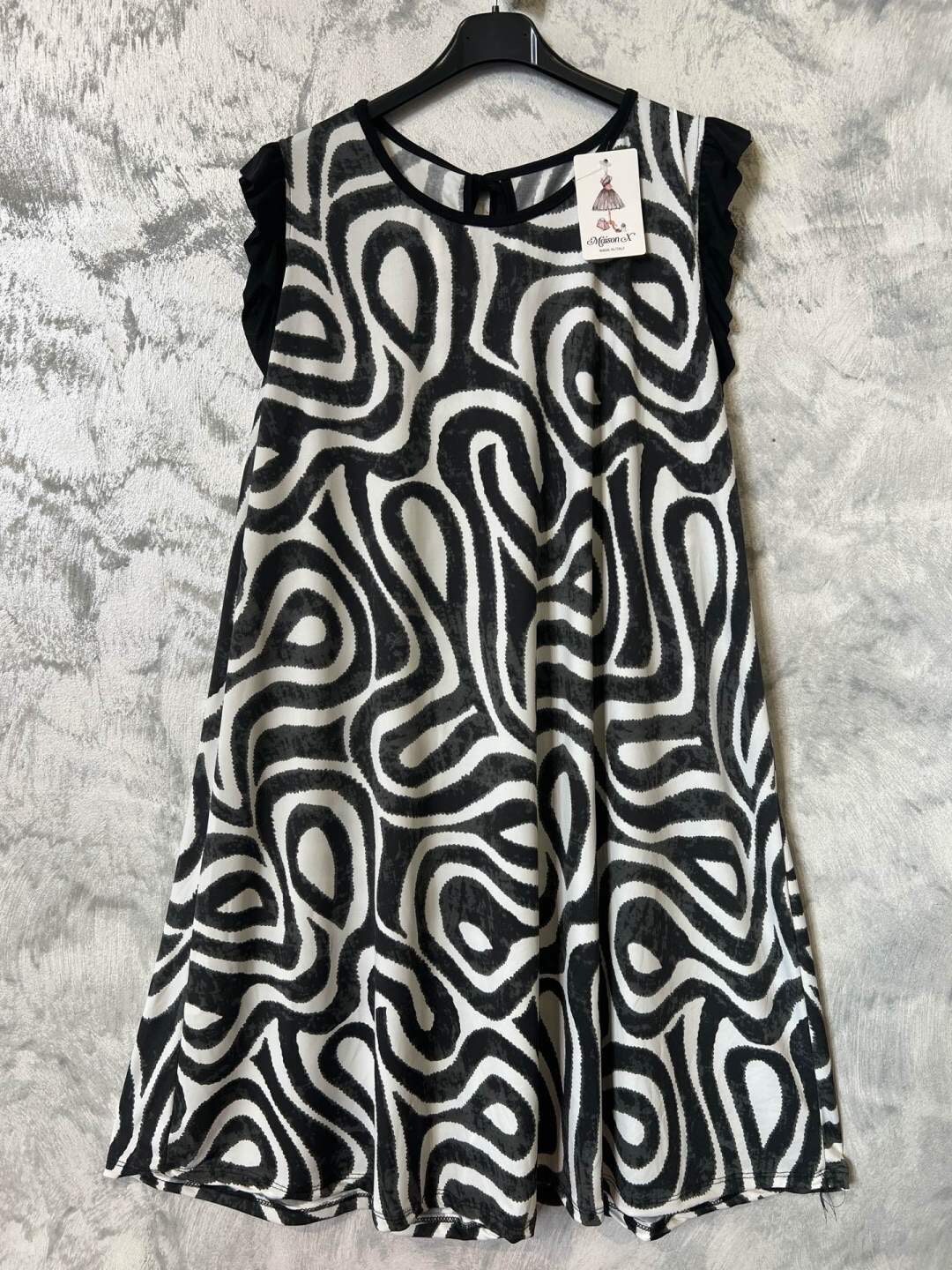 Mayorista MAISON-X - VESTIDO SIN MANGAS ESTAMPADO