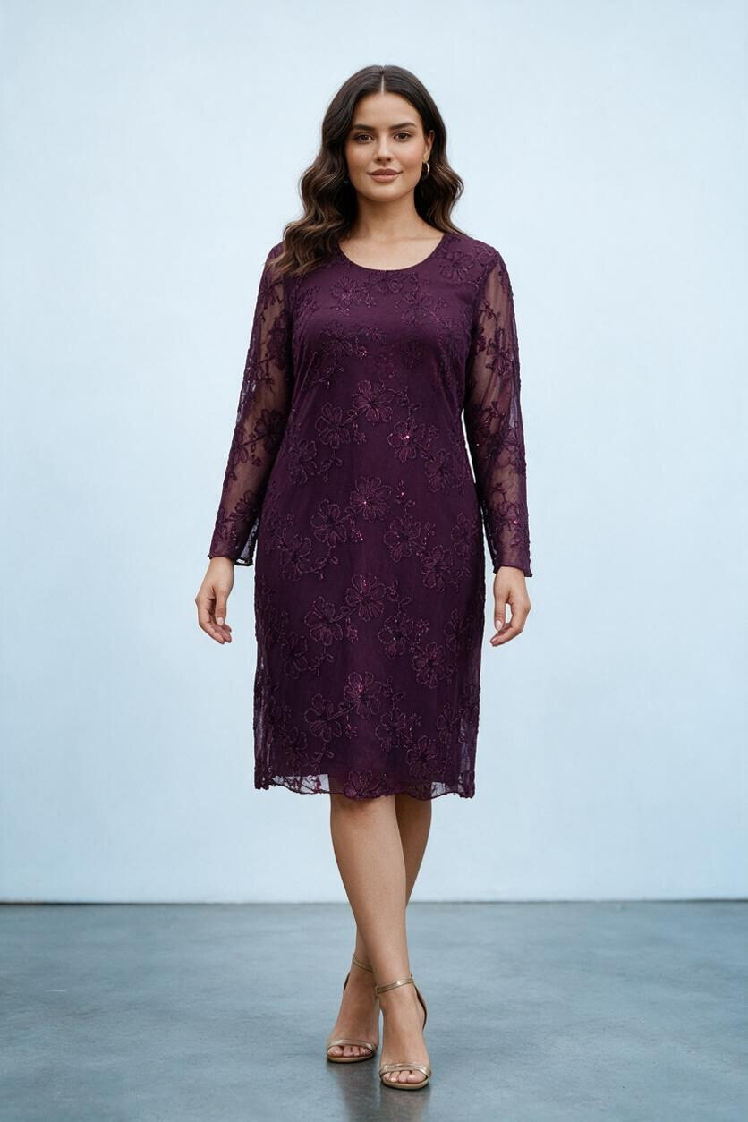 Grossiste MAISON-X - Robe en tulle brodé chenille