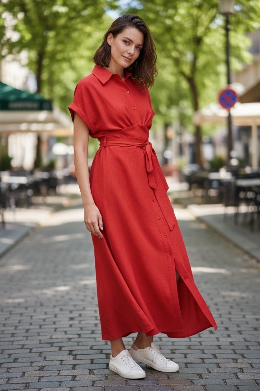 Grossista MAISON-X - VESTITO CAMICIA