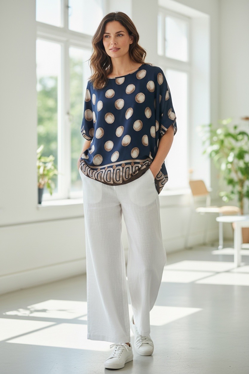 Mayorista MAISON-X - JERSEY ESTAMPADO DE LUNARES