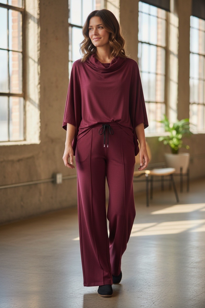 Grossiste MAISON-X - PULL COL ROULEAU MANCHES 3/4