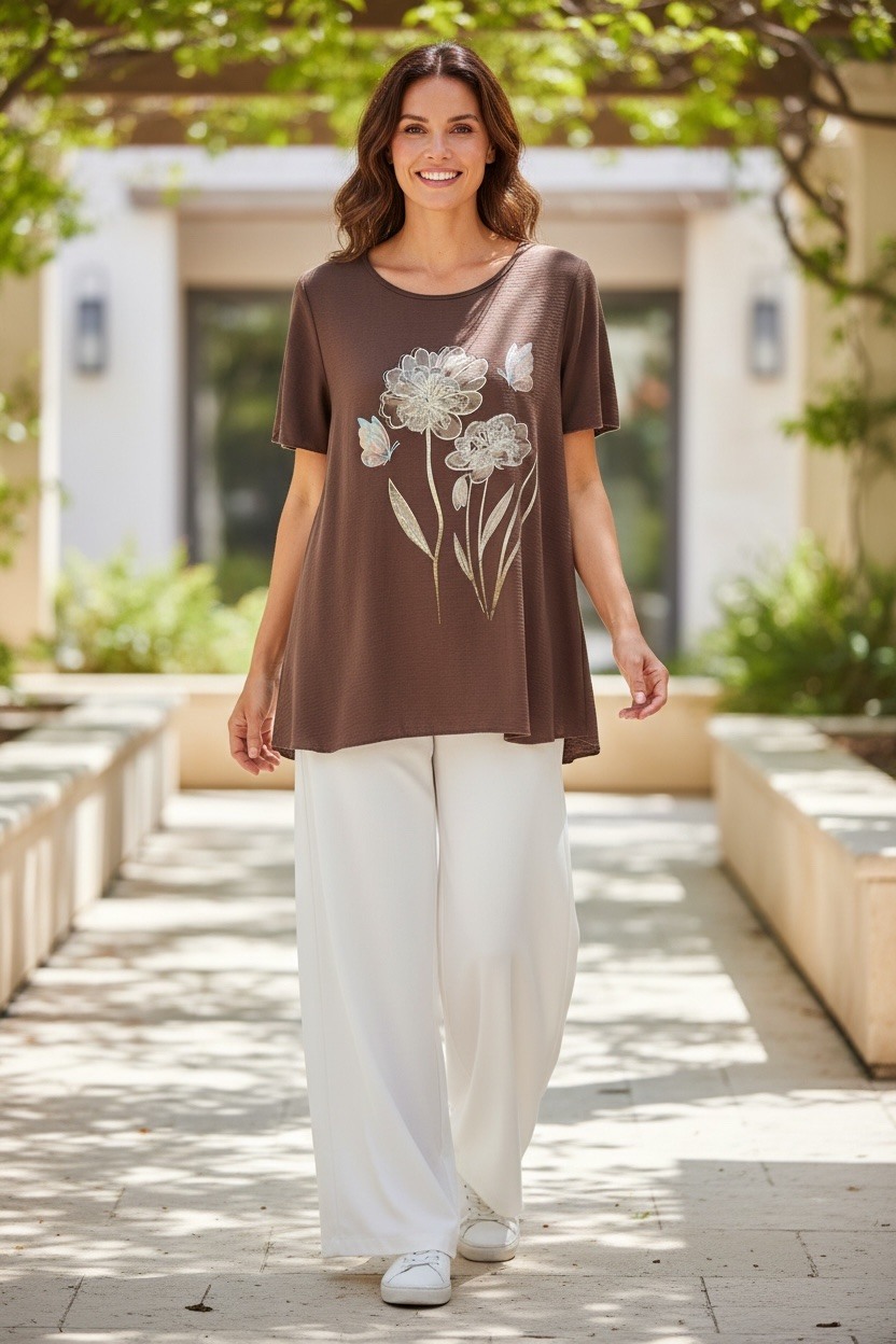 Mayorista MAISON-X - TOP CON ESTAMPADO FLORAL