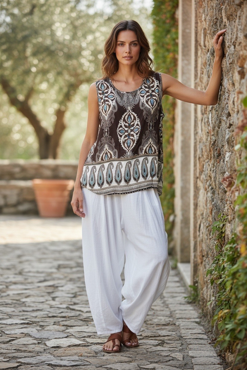 Wholesaler MAISON-X - PRINTED TANK TOP