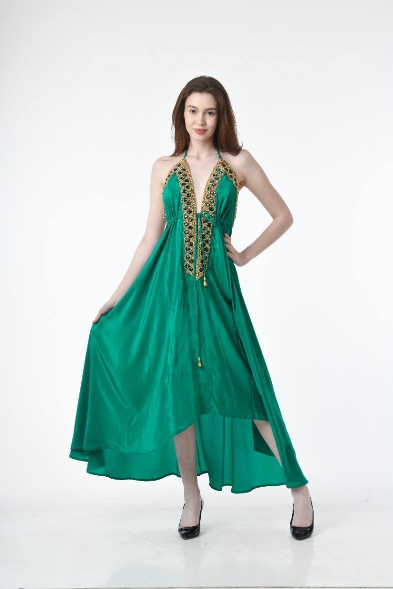Wholesaler MANISH VAID - HALTER NECK DRESS