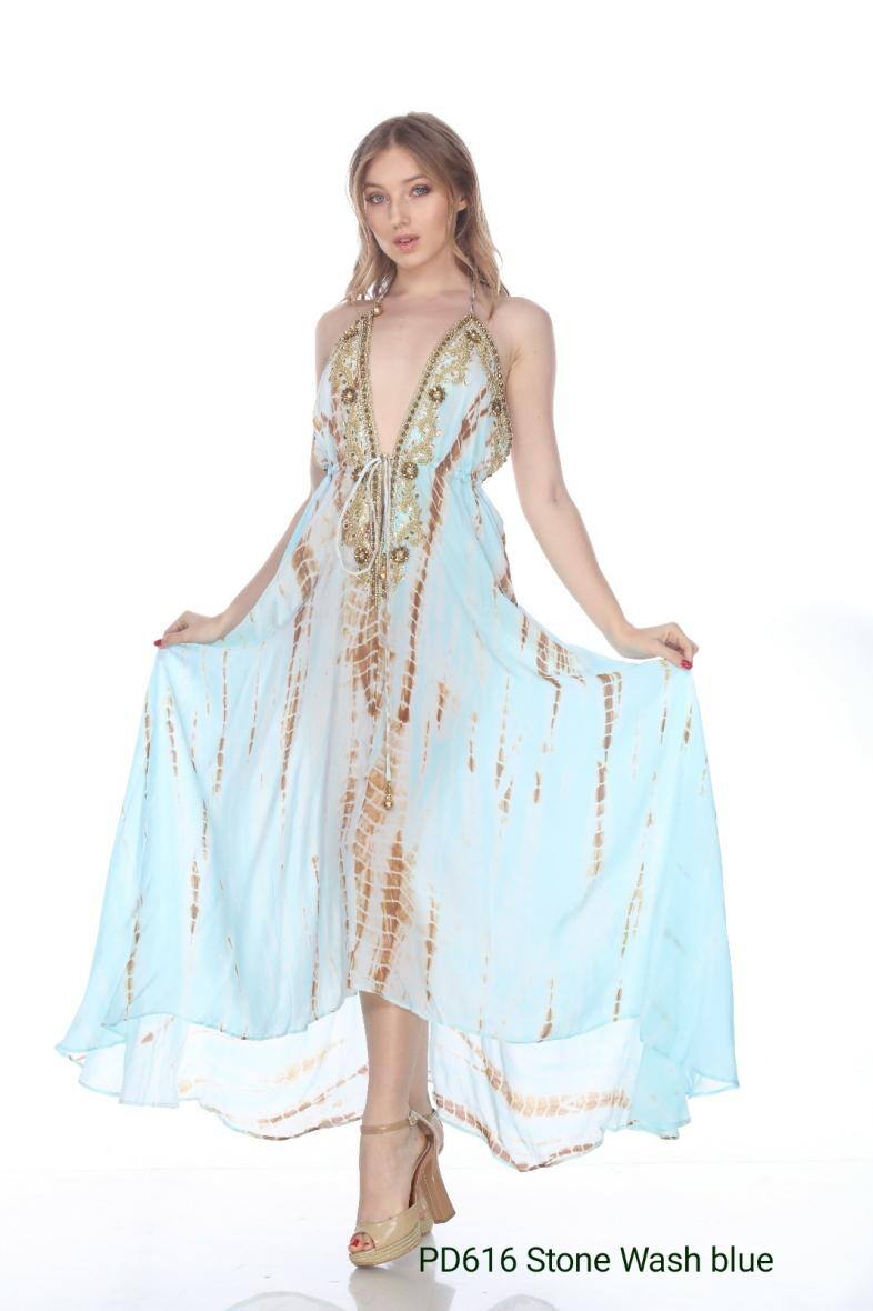 Wholesaler MANISH VAID - HALTER NECK DRESS