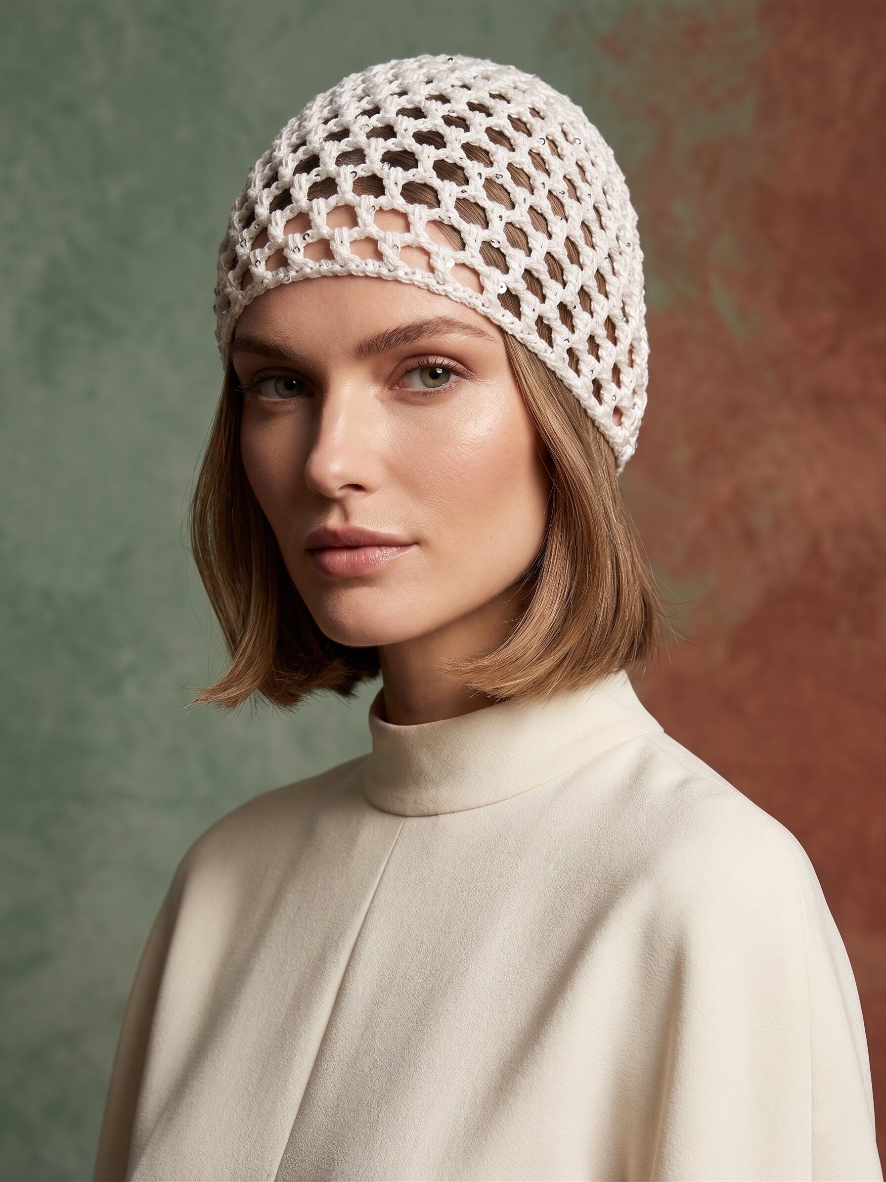 Wholesaler MAR&CO Accessoires - Crocheted beanie with sequins