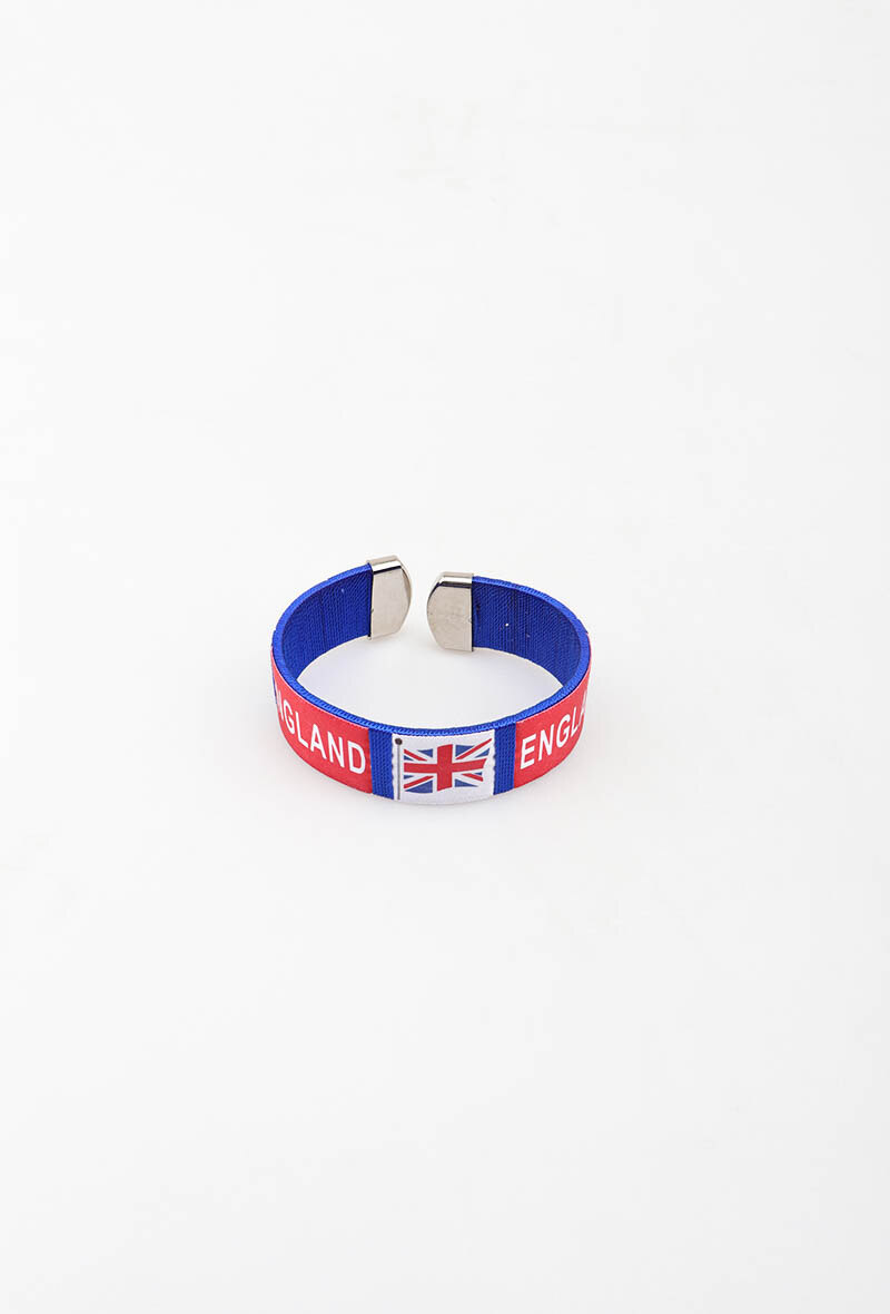 Grossiste MAR&CO Accessoires - BRACELET SUPPORTER ENGLAND