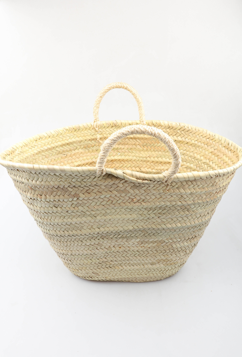 Wholesaler MAR&CO Accessoires - plain natural straw basket bag