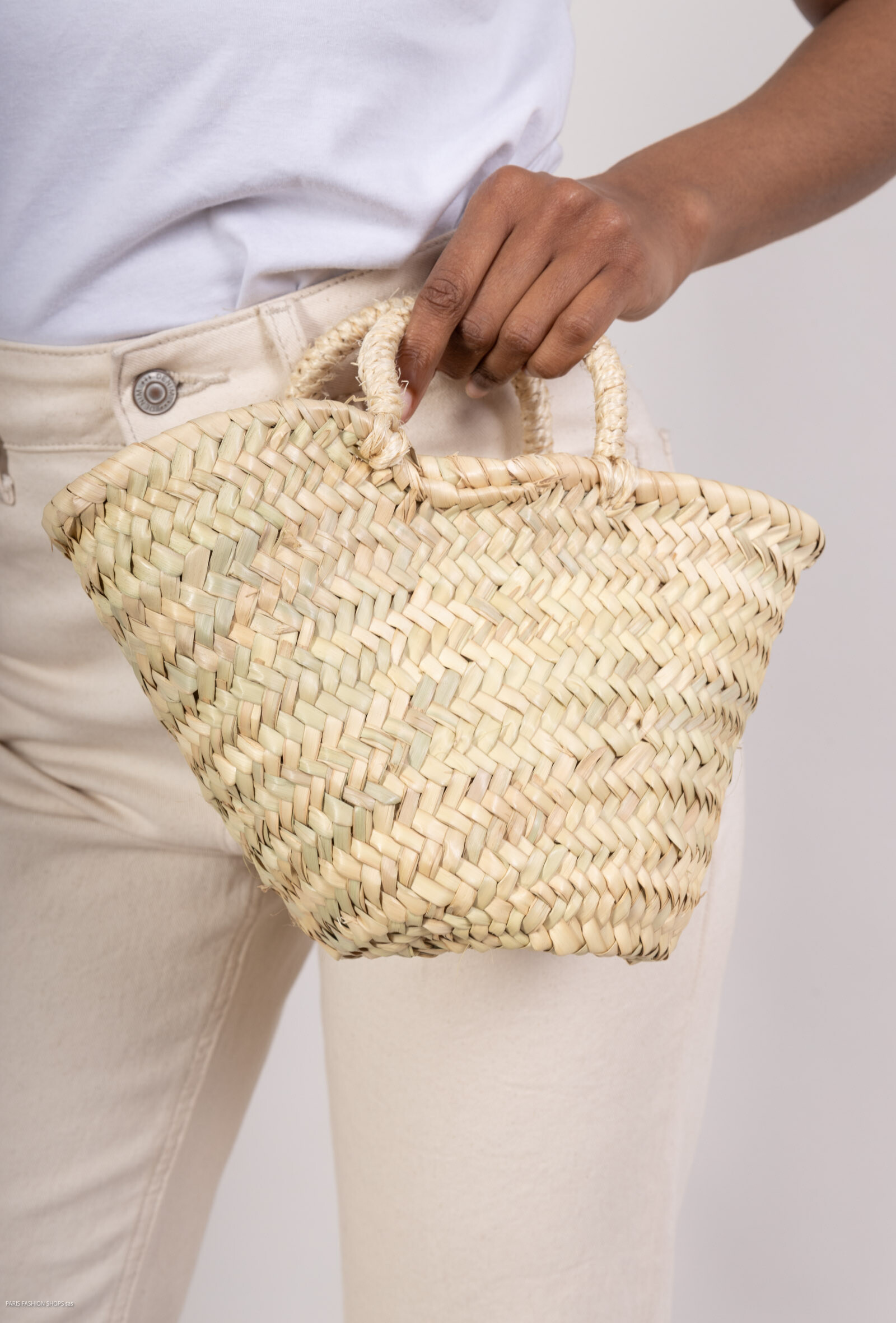 Wholesaler MAR&CO Accessoires - UNE Natural Basket Color Straw