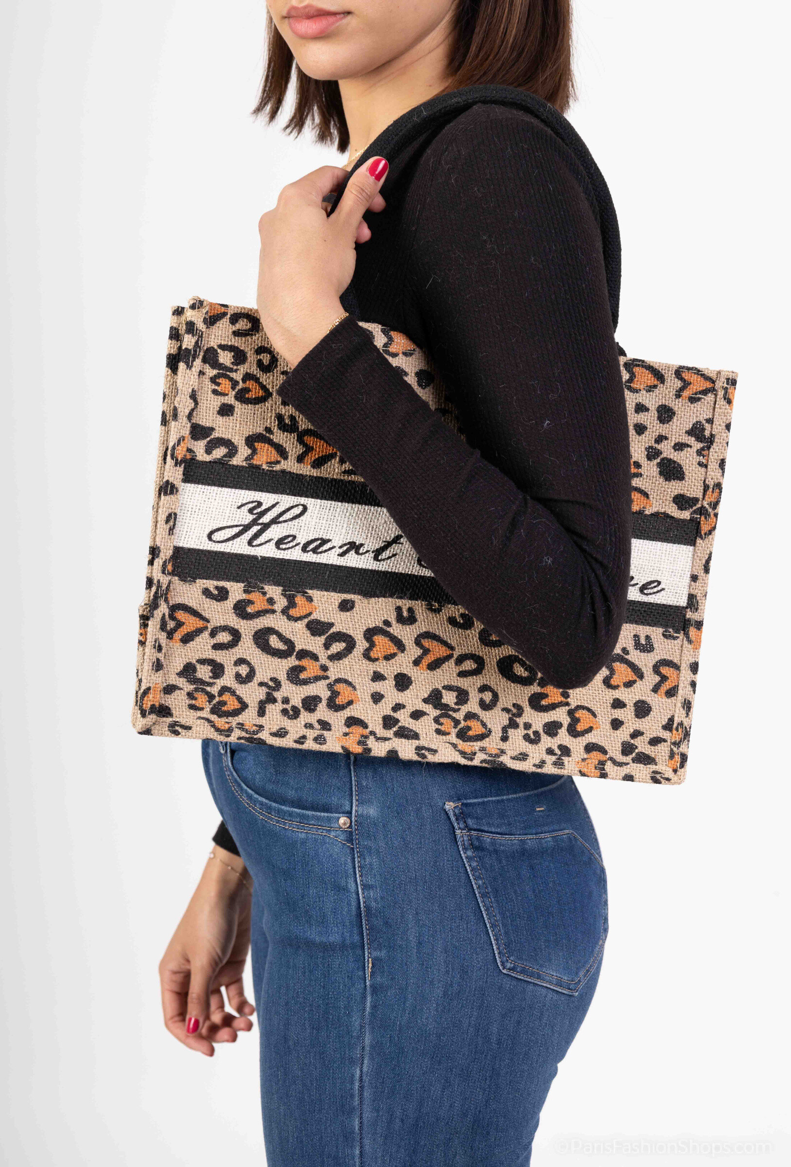 Grossiste MAR&CO Accessoires - Sac imprime léopard