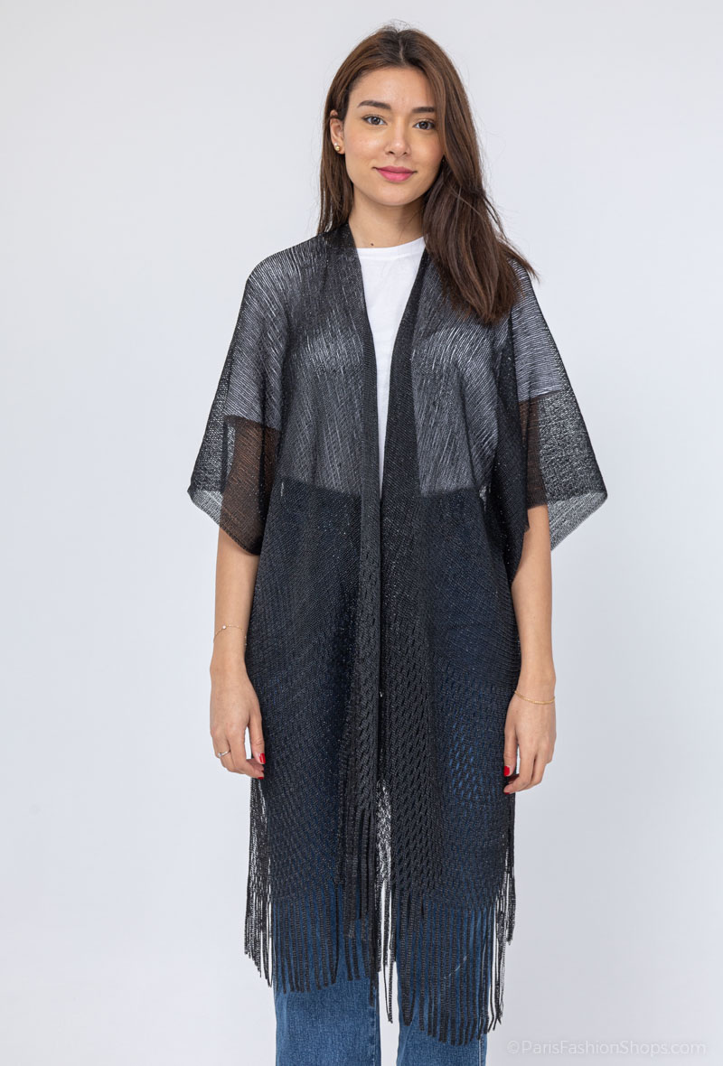 Wholesaler MAR&CO Accessoires - Shiny plain color cape