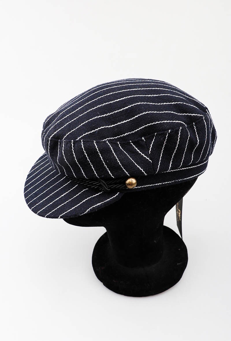 Grossiste MAR&CO Accessoires - Casquette gavroche rayée