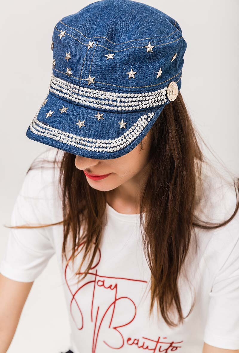 Großhändler MAR&CO Accessoires - Kappen mit Strass