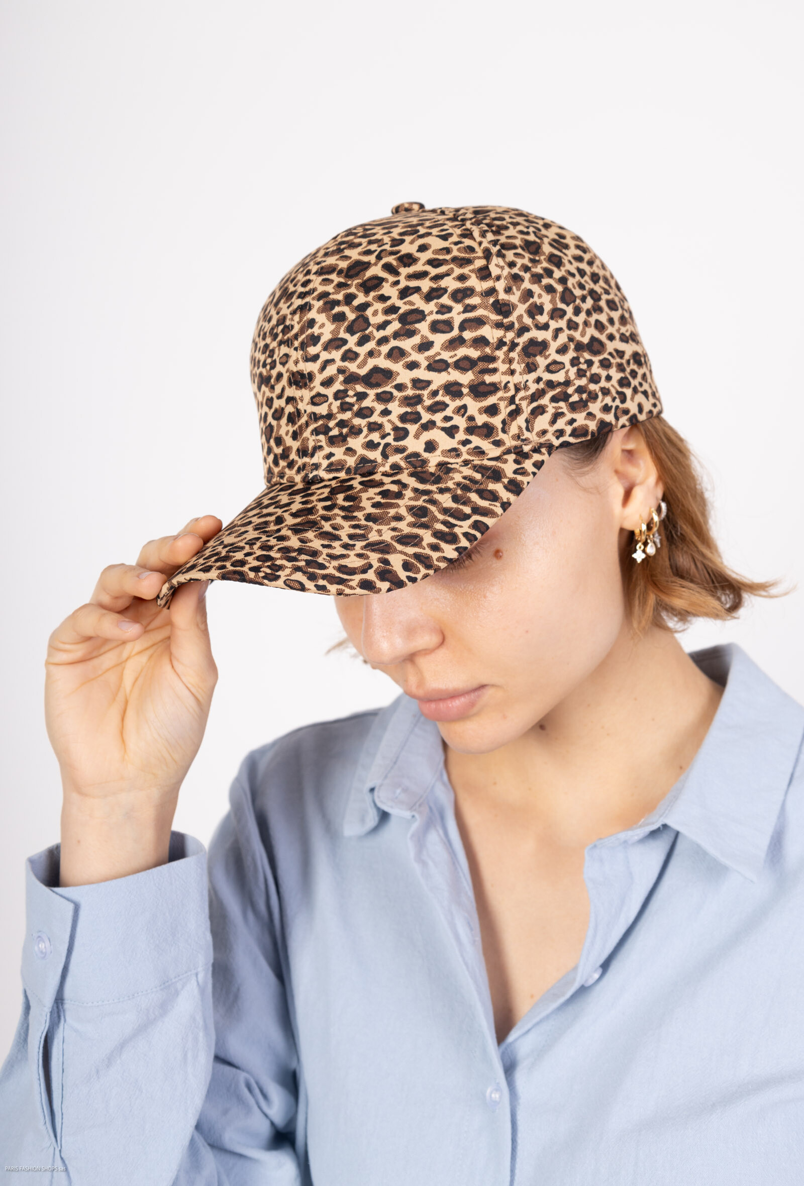 Großhändler MAR&CO Accessoires - Leopard -gedruckte Kappe
