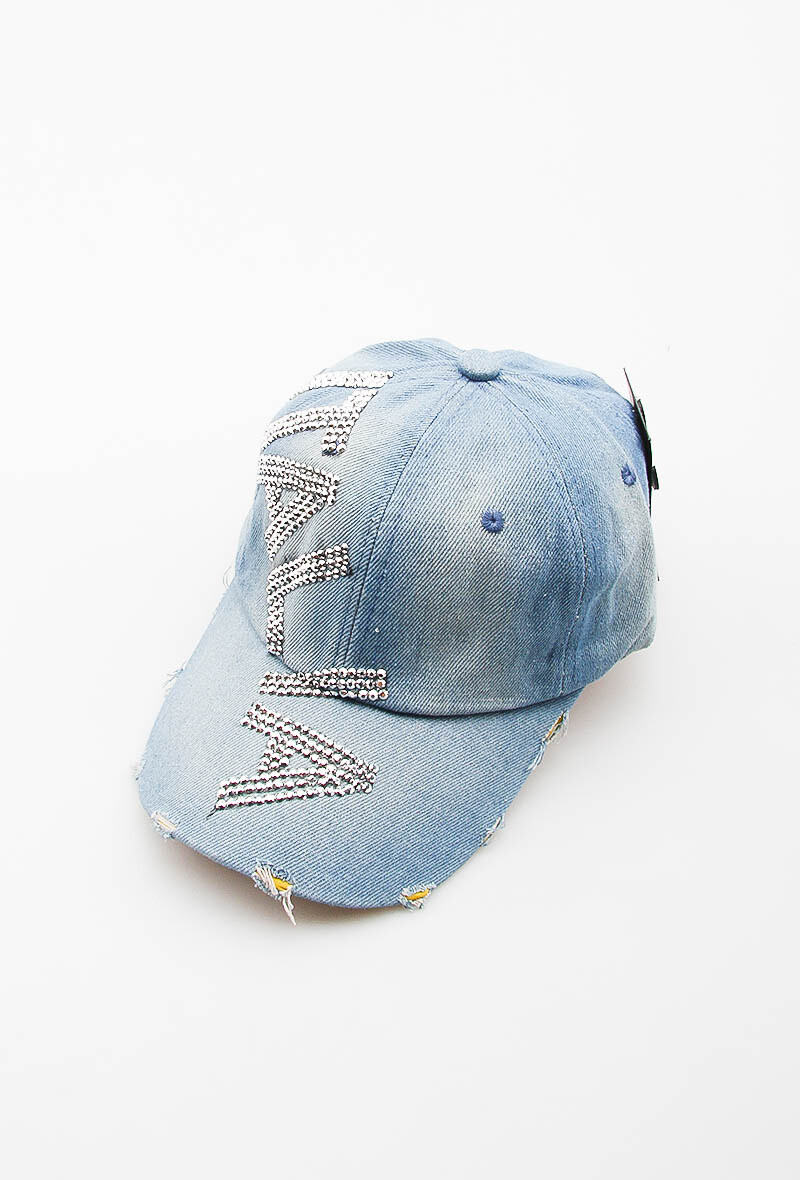 Grossiste MAR&CO Accessoires - casquettes avec strass italia
