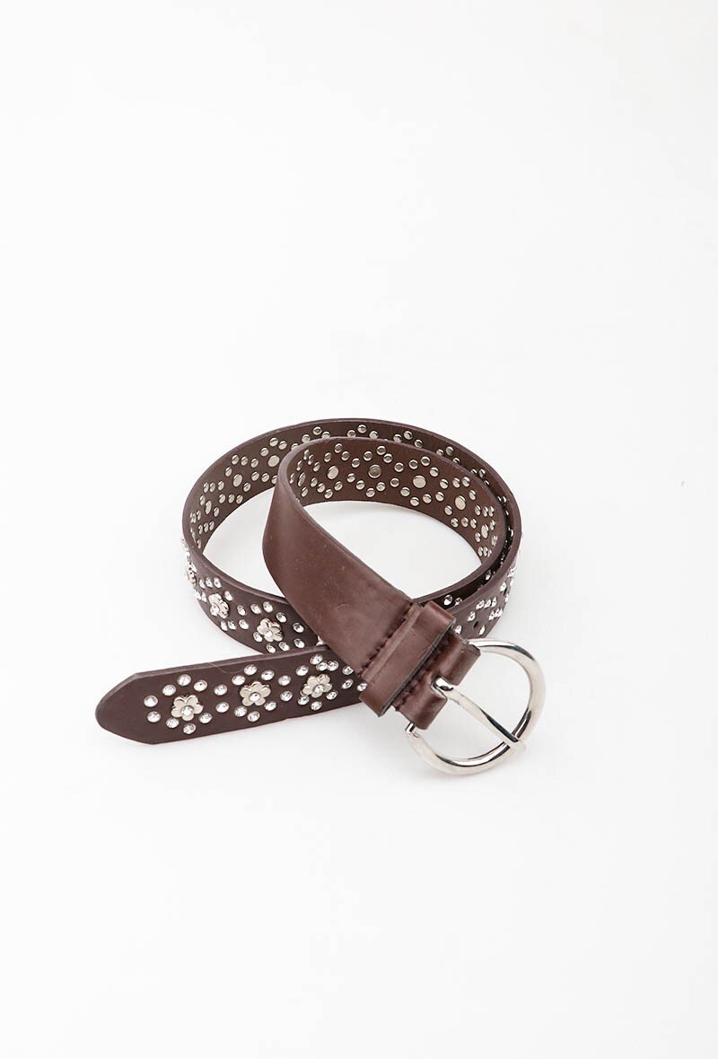 Grossiste MAR&CO Accessoires - Ceinture strass 4cm