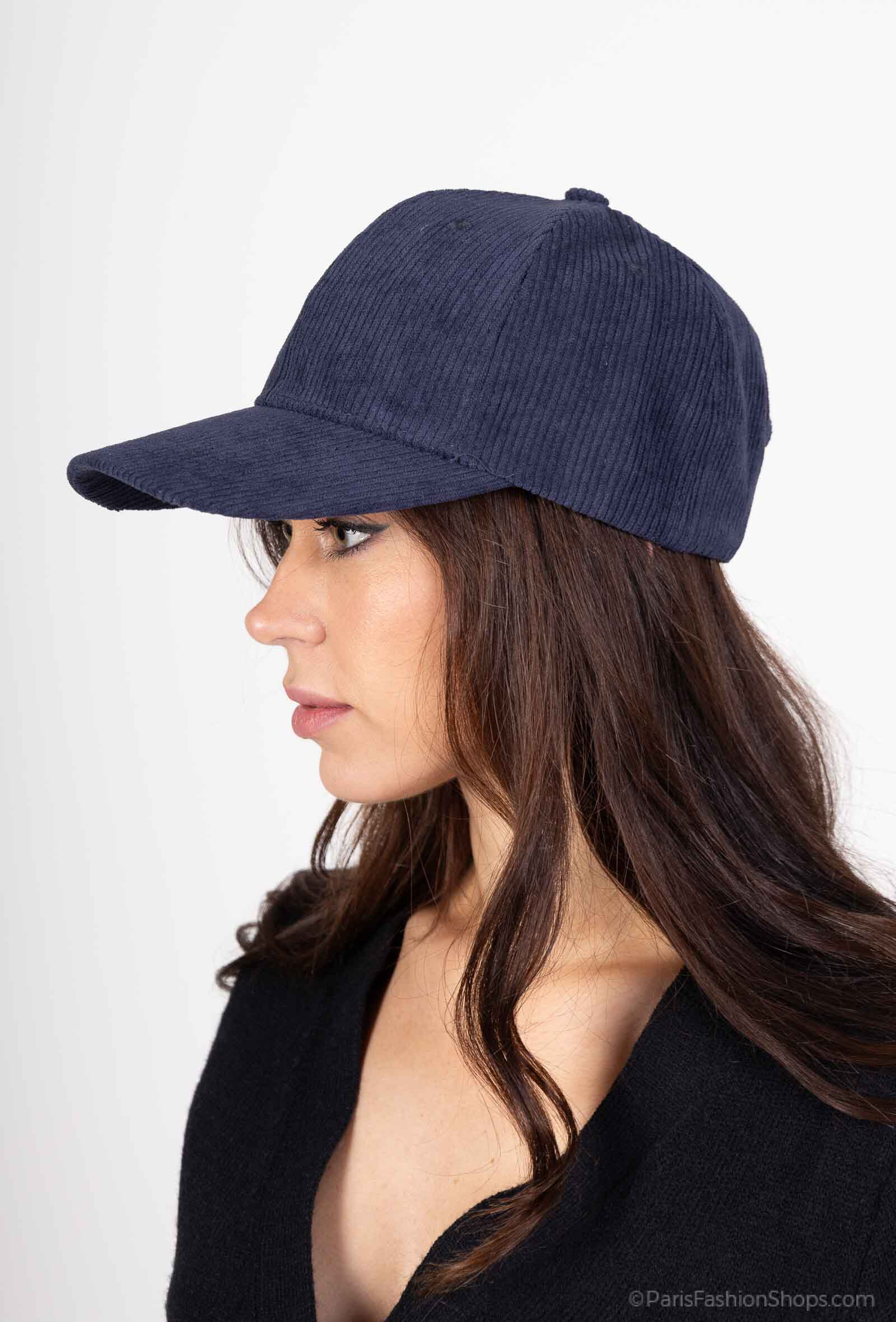 Grossiste MAR&CO Accessoires - casquettes effet velours côtelé