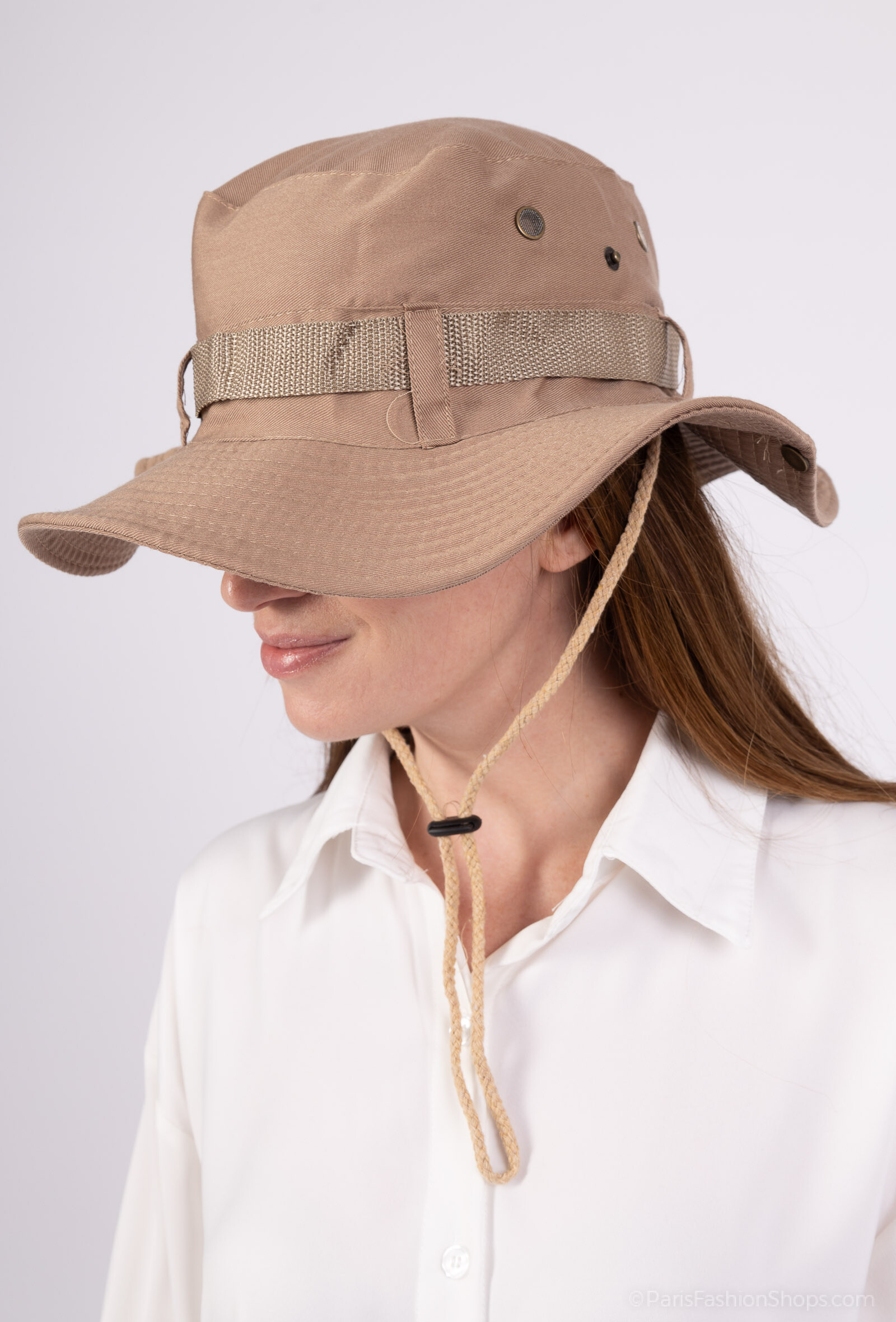 Großhändler MAR&CO Accessoires - Breite, schlichte Bobs aus Baumwolle mit Kordelzug