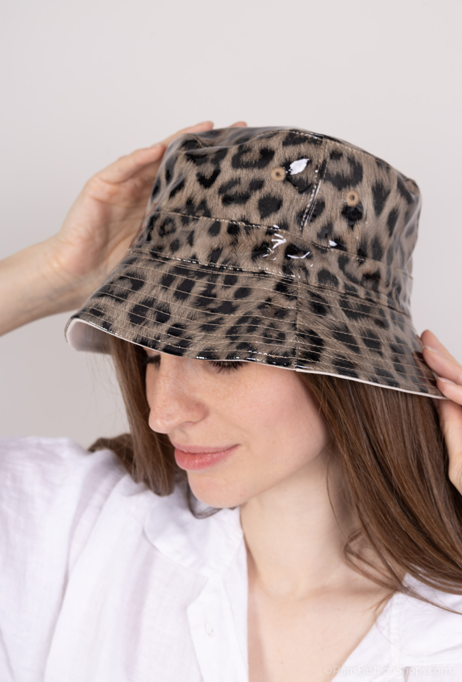 Großhändler MAR&CO Accessoires - Regen Bob Frau Leopardenmuster