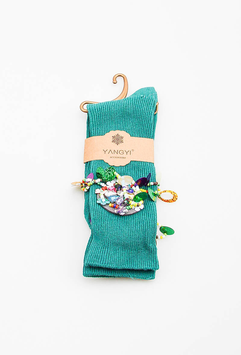 Großhändler MAR&CO Accessoires - Dekorierte Socke