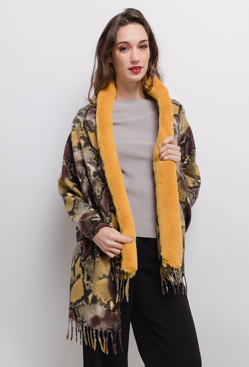 Wholesaler MAR&CO Accessoires - Python poncho