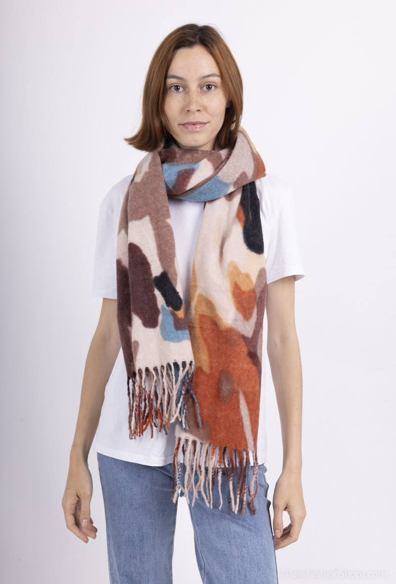 Grossiste MAR&CO Accessoires - Foulard imprimé fantaisie