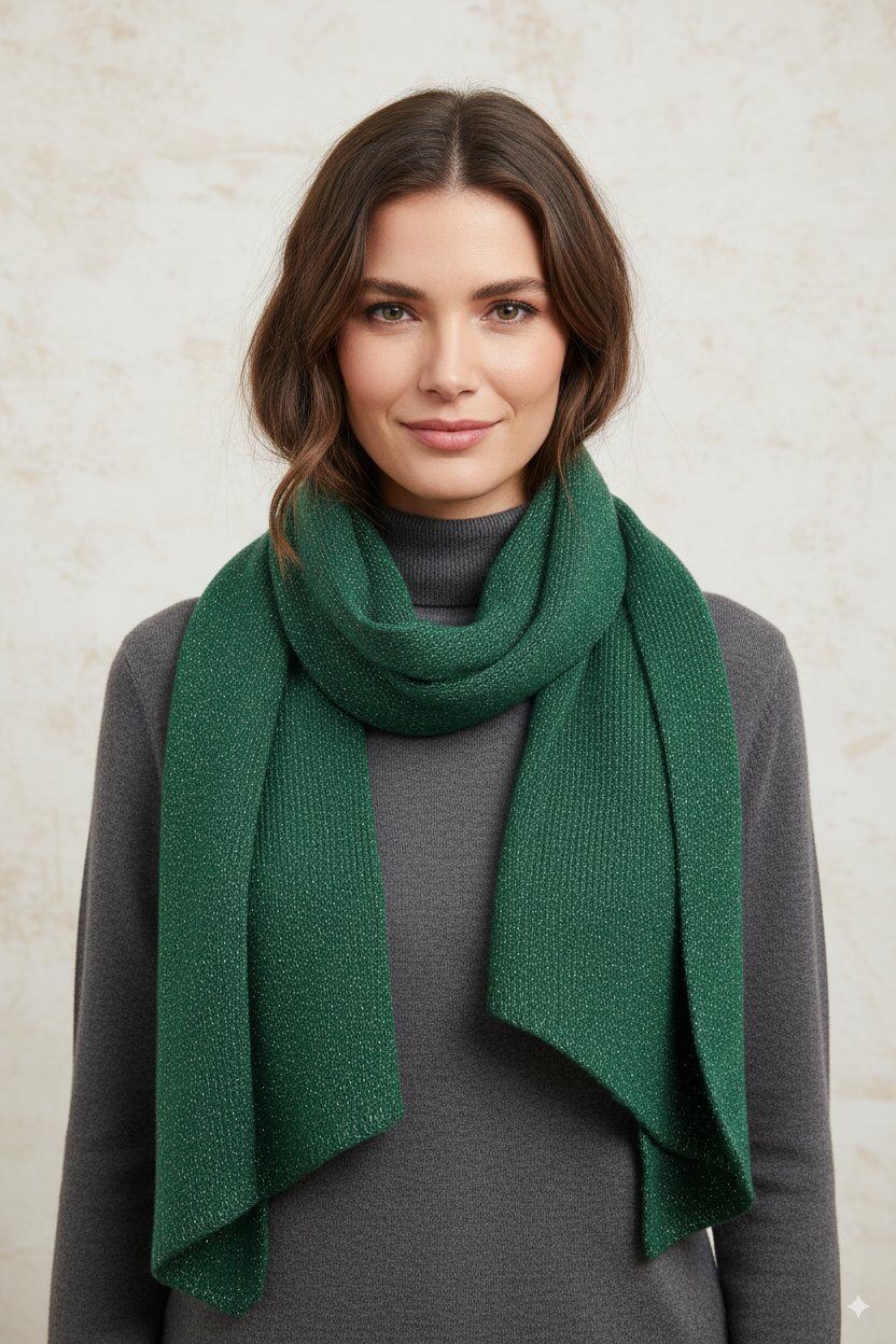 Wholesaler MAR&CO Accessoires - Plain shiny gold scarf