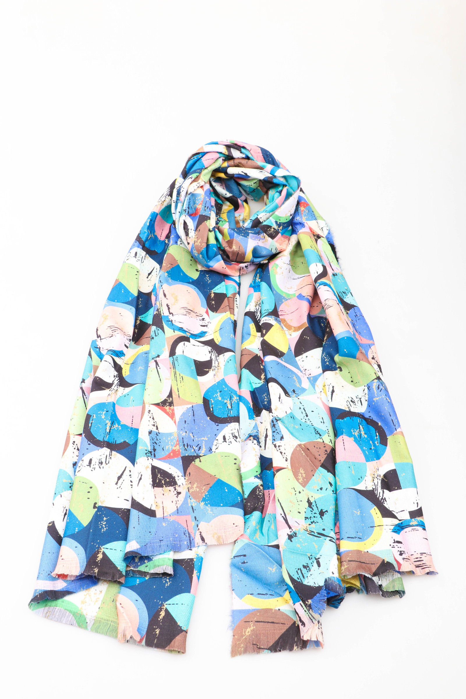 Mayorista MAR&CO Accessoires - Bufanda estampada de doble cara