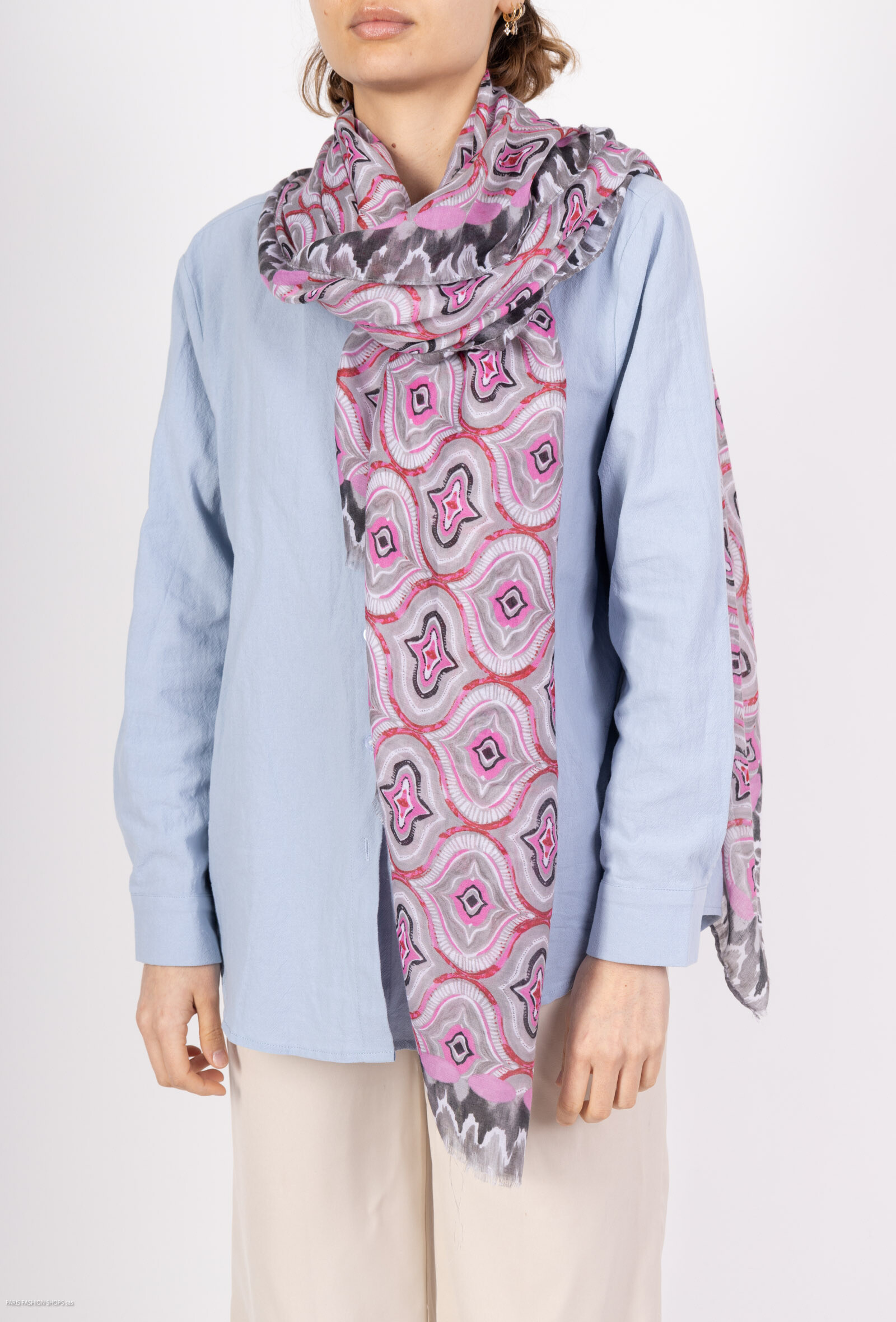 Großhändler MAR&CO Accessoires - Schal mit geometrischem Print
