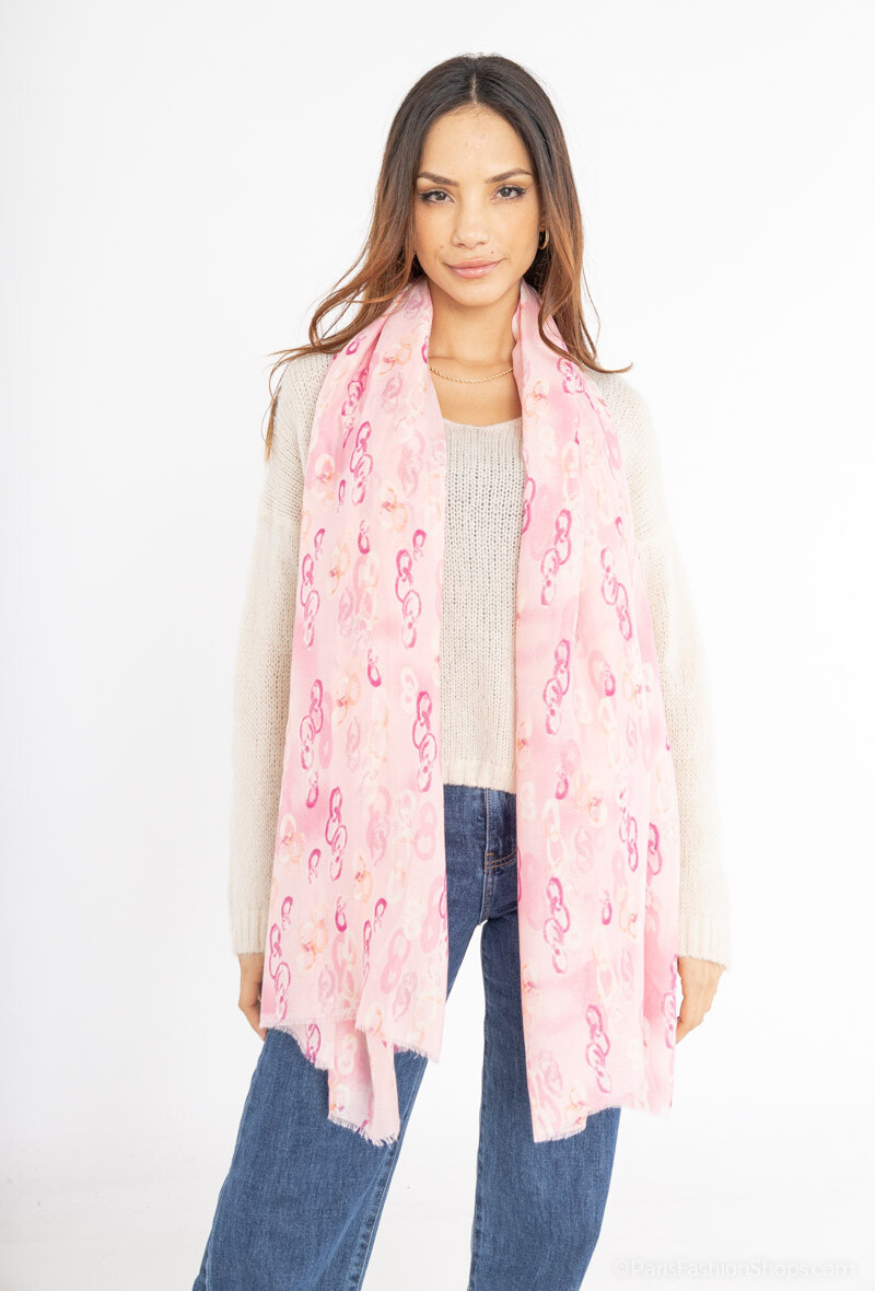 Grossista MAR&CO Accessoires - Foulard stampato catene