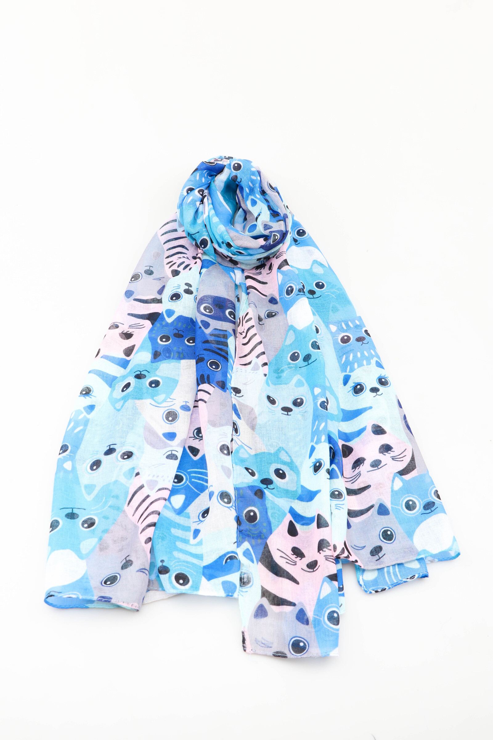 Mayorista MAR&CO Accessoires - Bufanda impresa para gatos