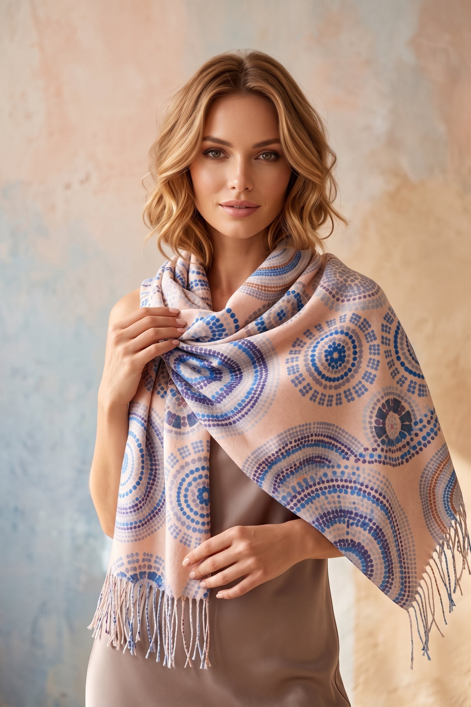 Wholesaler MAR&CO Accessoires - Shiny printed scarf