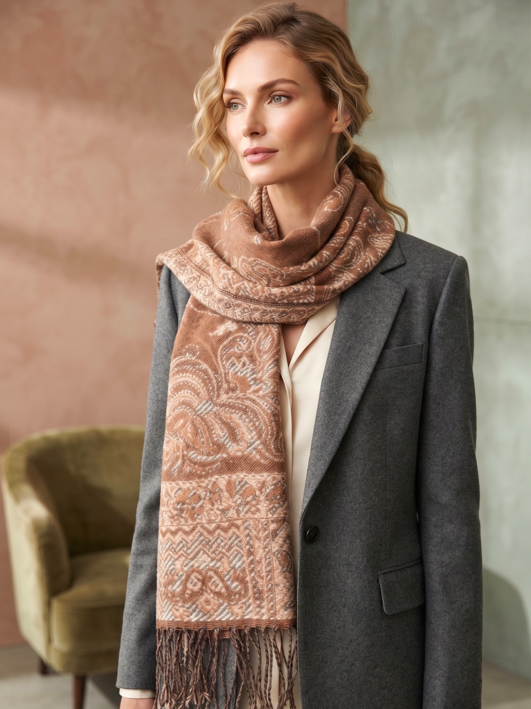 Grossista MAR&CO Accessoires - foulard stampato