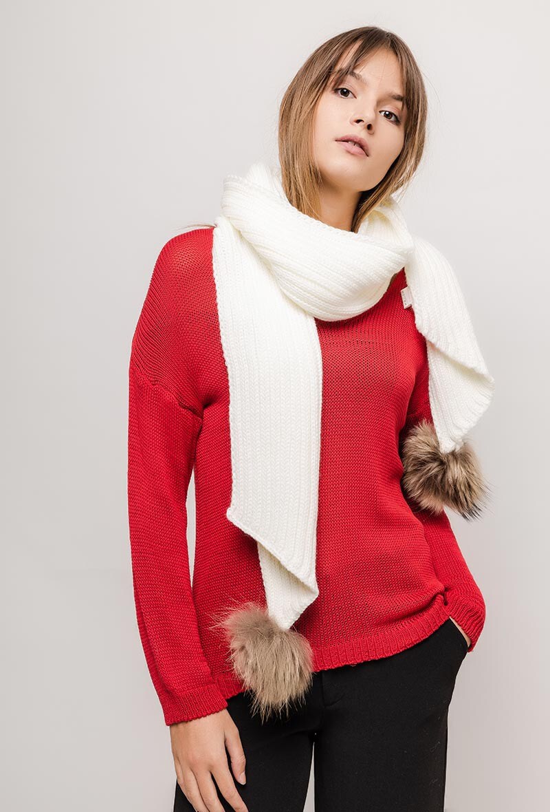 Mayorista MAR&CO Accessoires - Bufandas con borlas