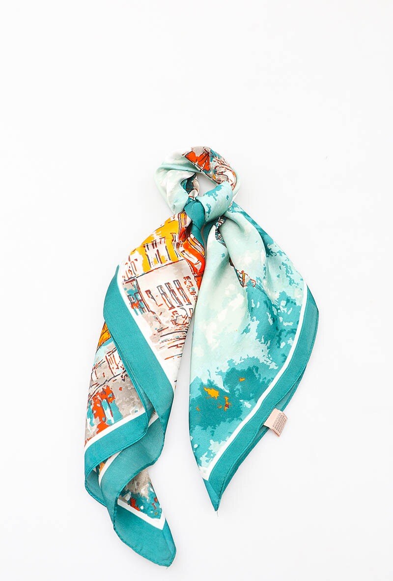 Großhändler MAR&CO Accessoires - Quadratisches Tuch 70*70